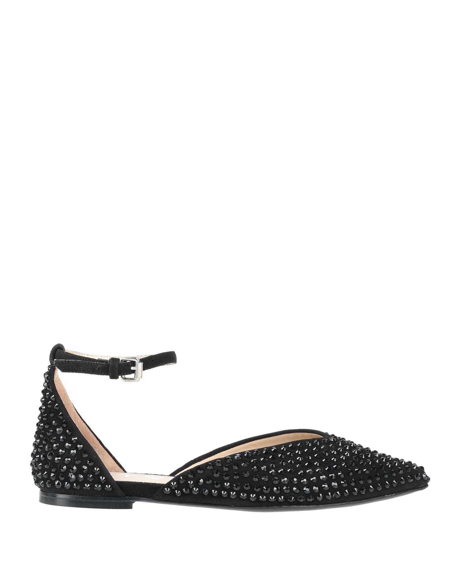 Strategia Ballet Flats In Black