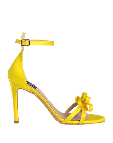 Islo Isabella Lorusso Woman Sandals Yellow Size 6 Textile Fibers