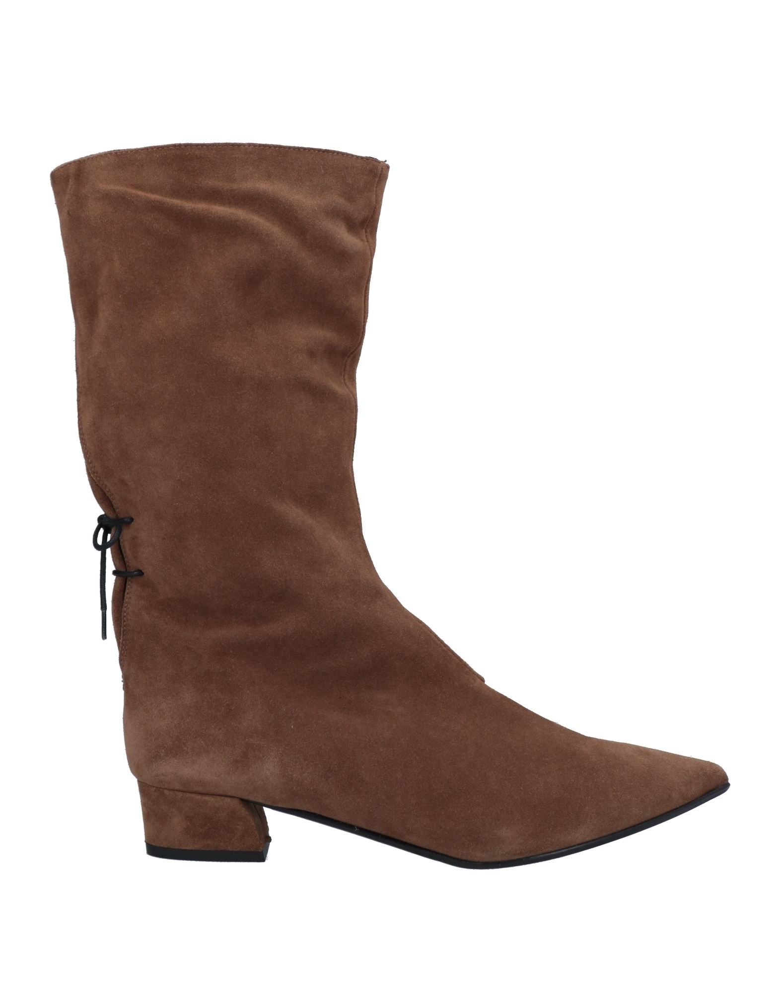 Fabio Rusconi Knee Boots In Khaki