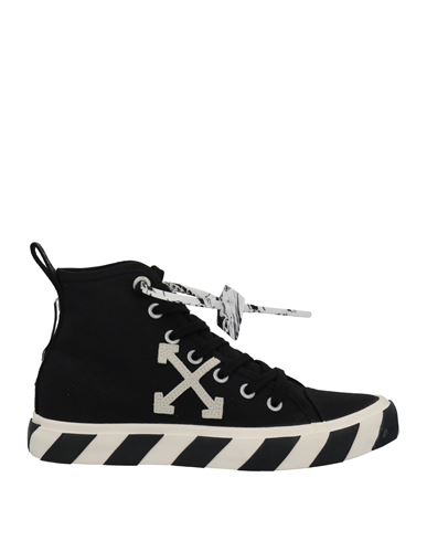 Off-white Vulcanized High-top Sneakers In Black