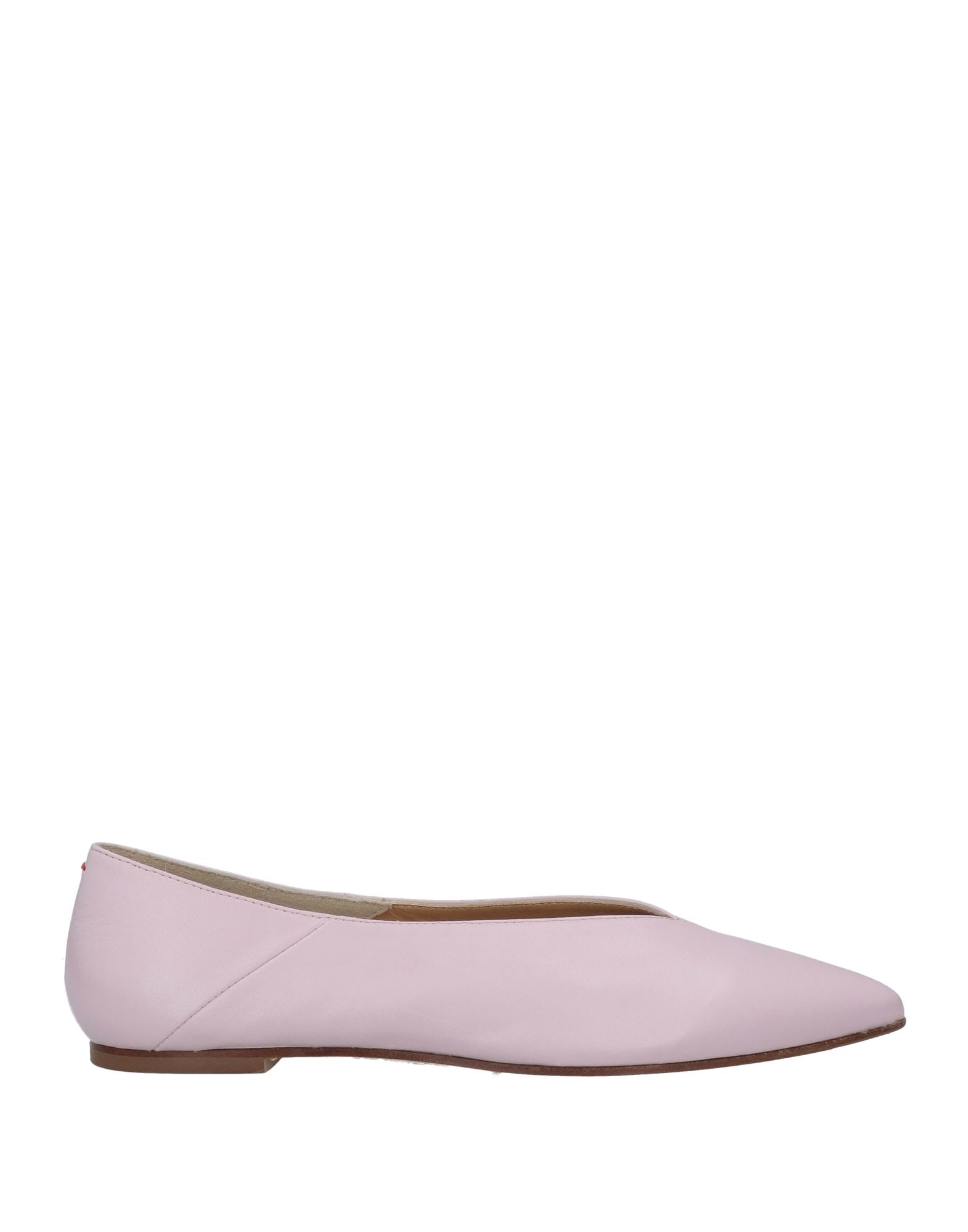 Shop Aeyde Aeydē Woman Ballet Flats Lilac Size 6.5 Soft Leather