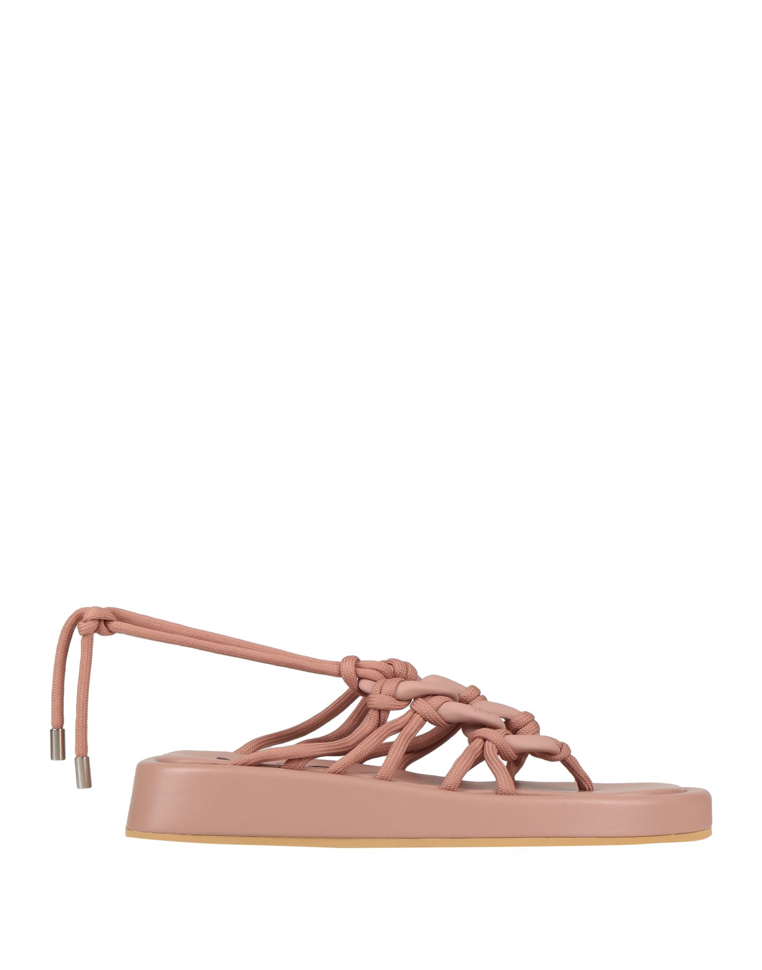 Ndegree21 Toe Strap Sandals In Pink