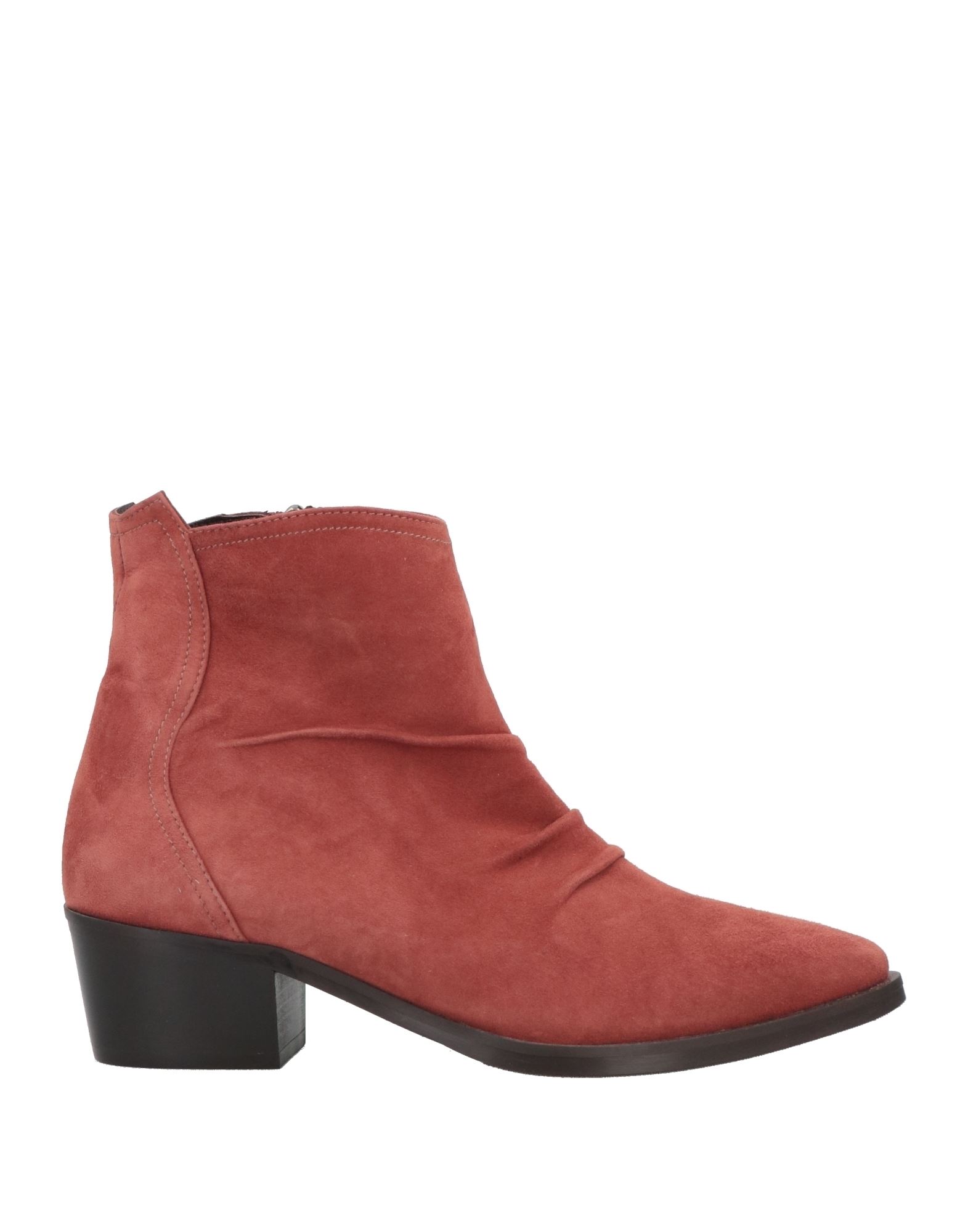 Albano Ankle Boots In Rust