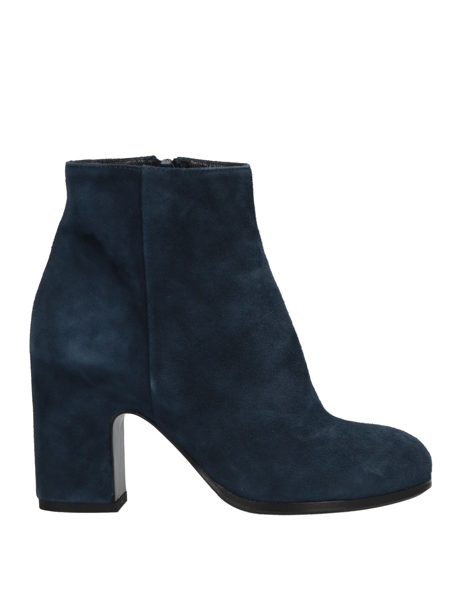Riccardo Cartillone Ankle Boots In Dark Blue