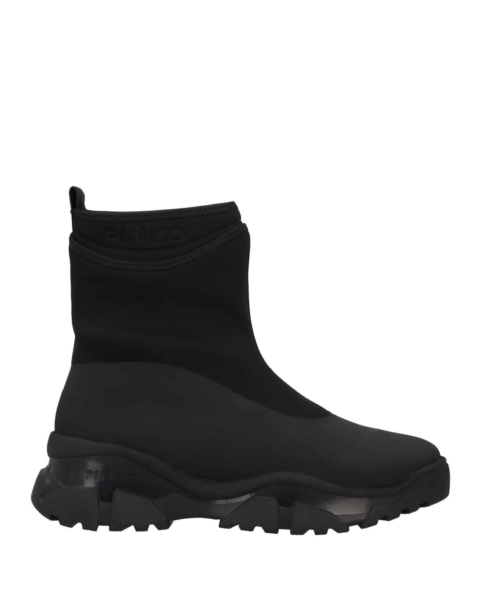 Pinko Womens Black Ankle Boots In Black