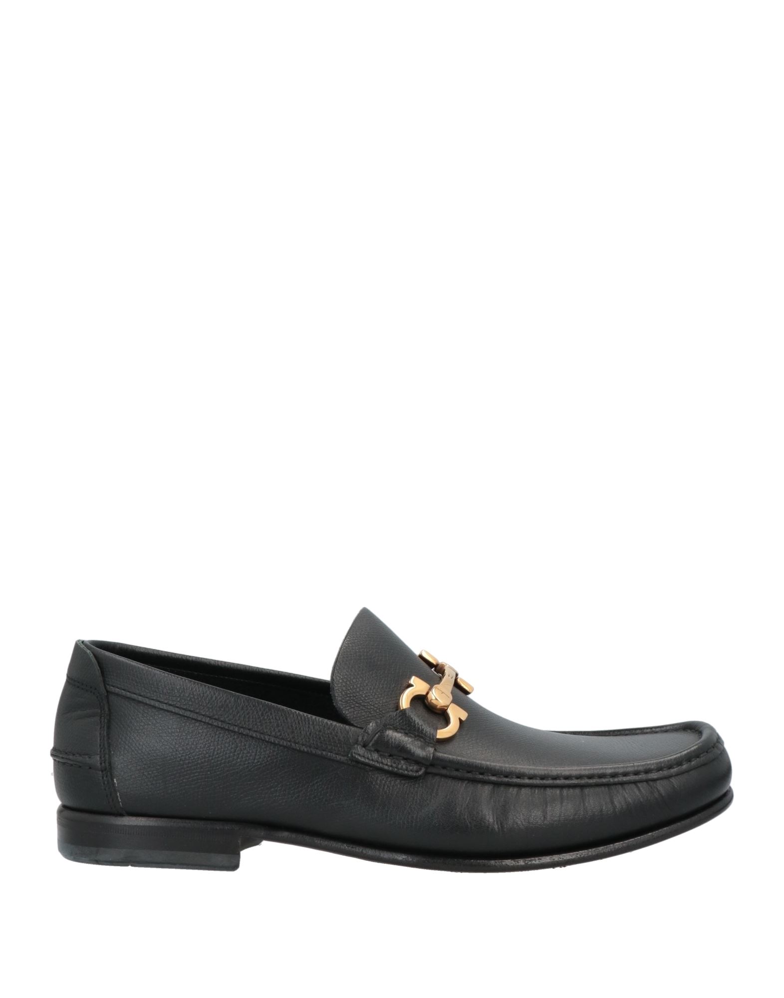 Ferragamo Grandioso Leather Loafer With Gancini Detail In Brown