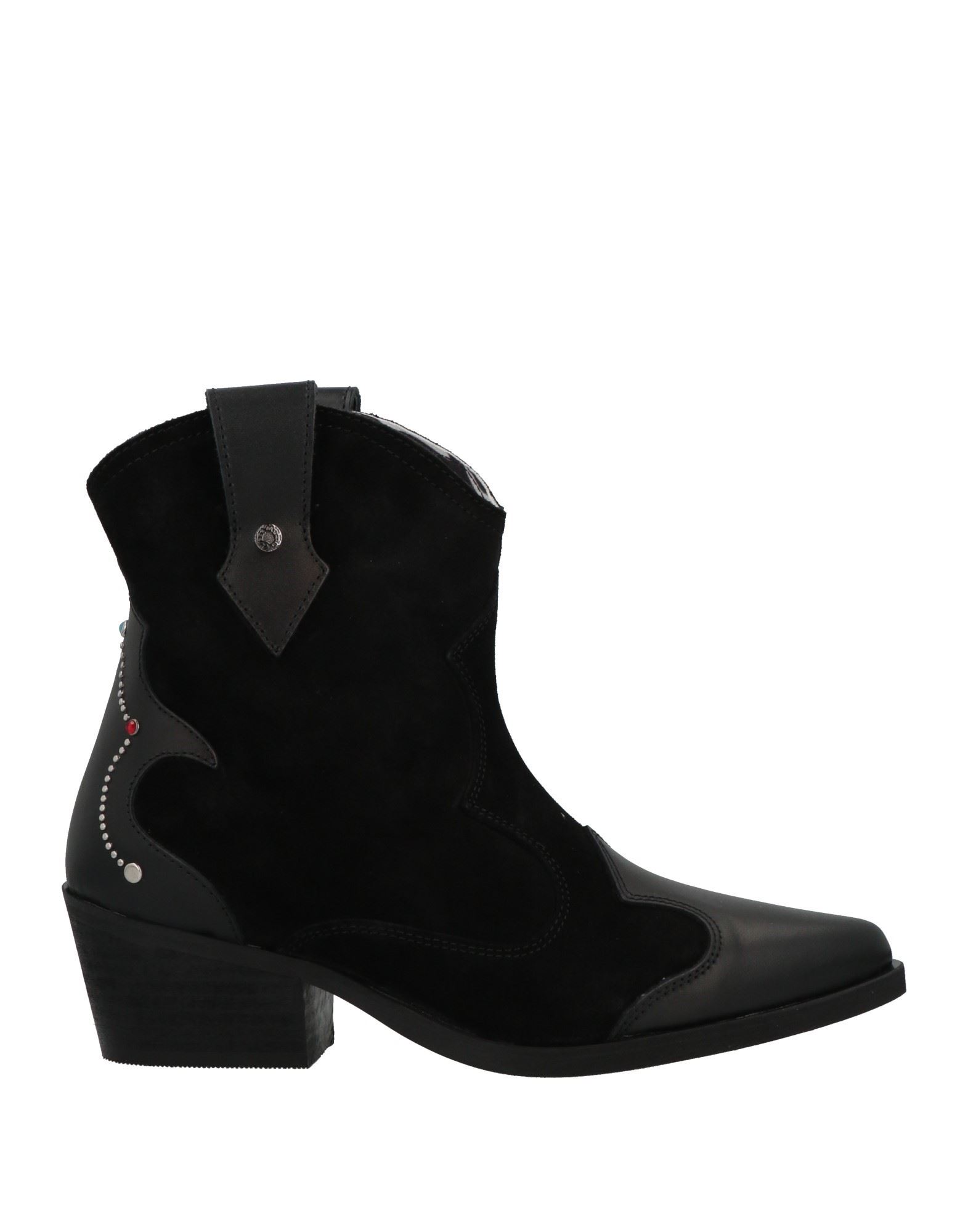 Manila Grace Ankle Boots In Black
