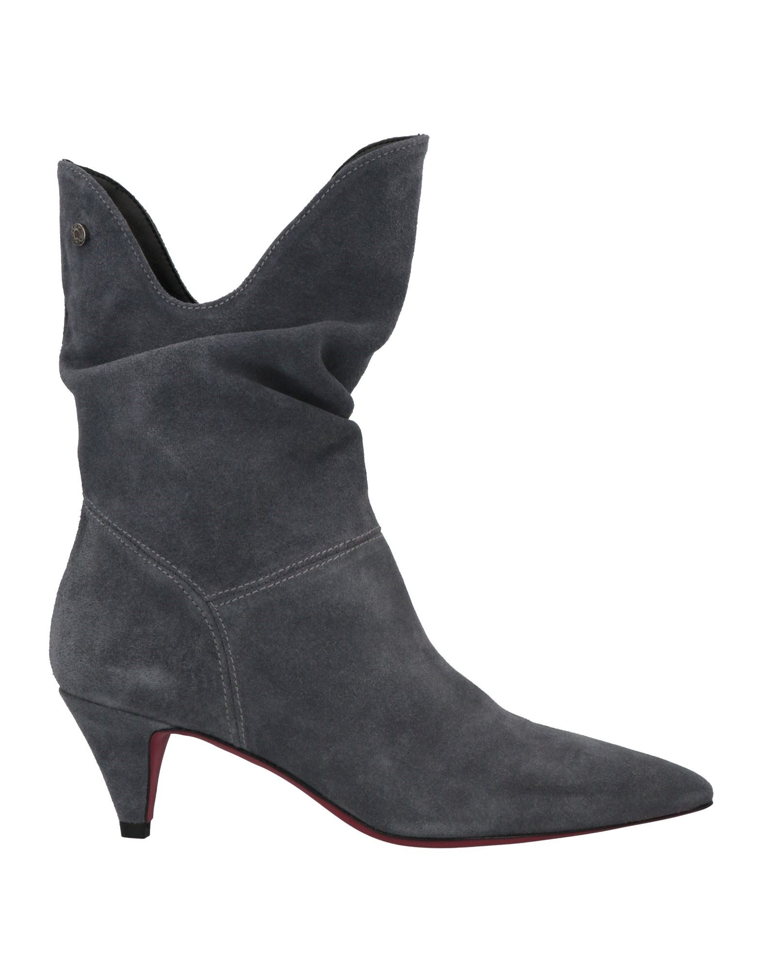 Manila Grace Shoes Women's Blue Booties In Blue