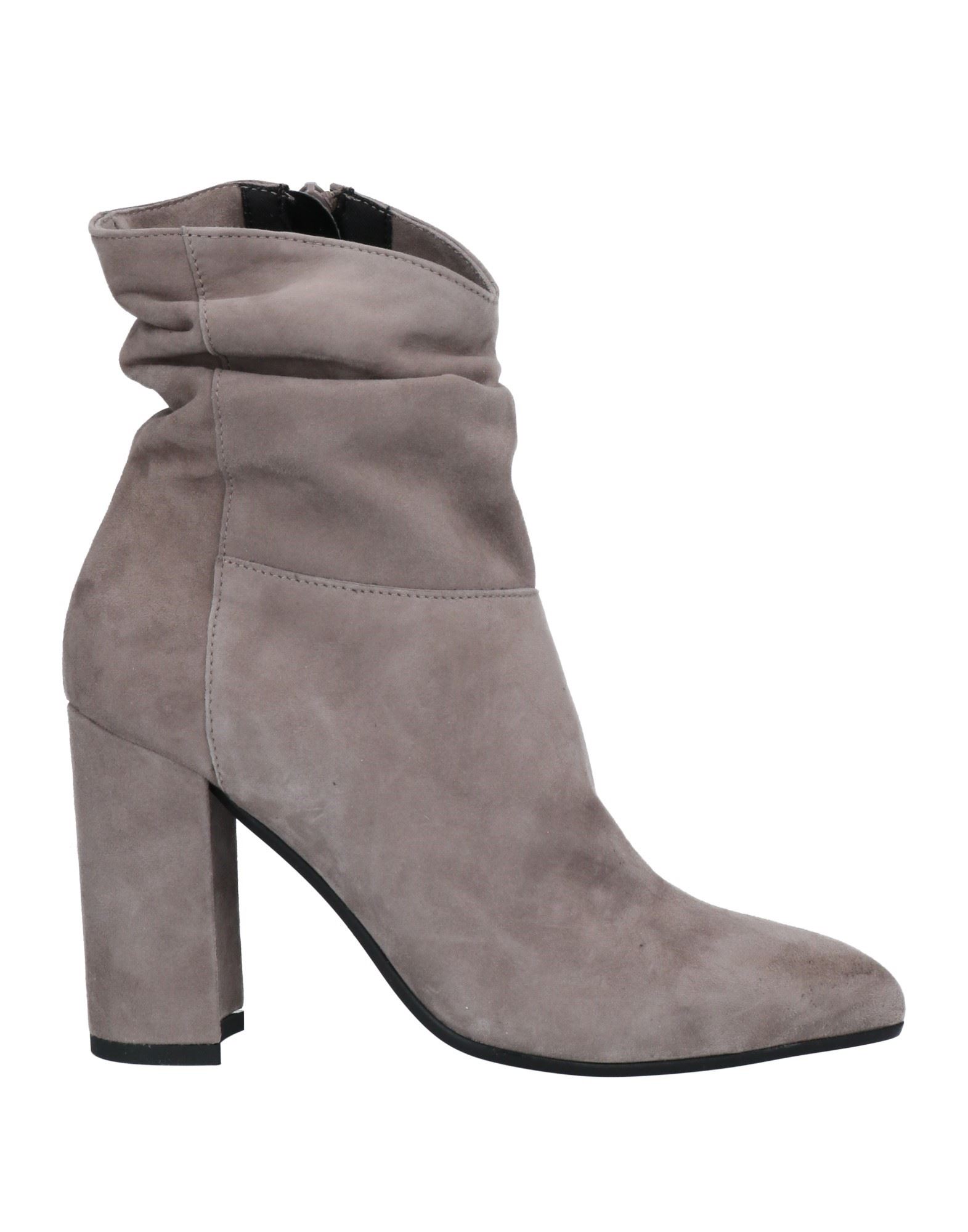 FORMENTINI FORMENTINI WOMAN ANKLE BOOTS GREY SIZE 9 SOFT LEATHER
