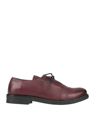 Bueno Woman Lace-up Shoes Burgundy Size 7 Soft Leather