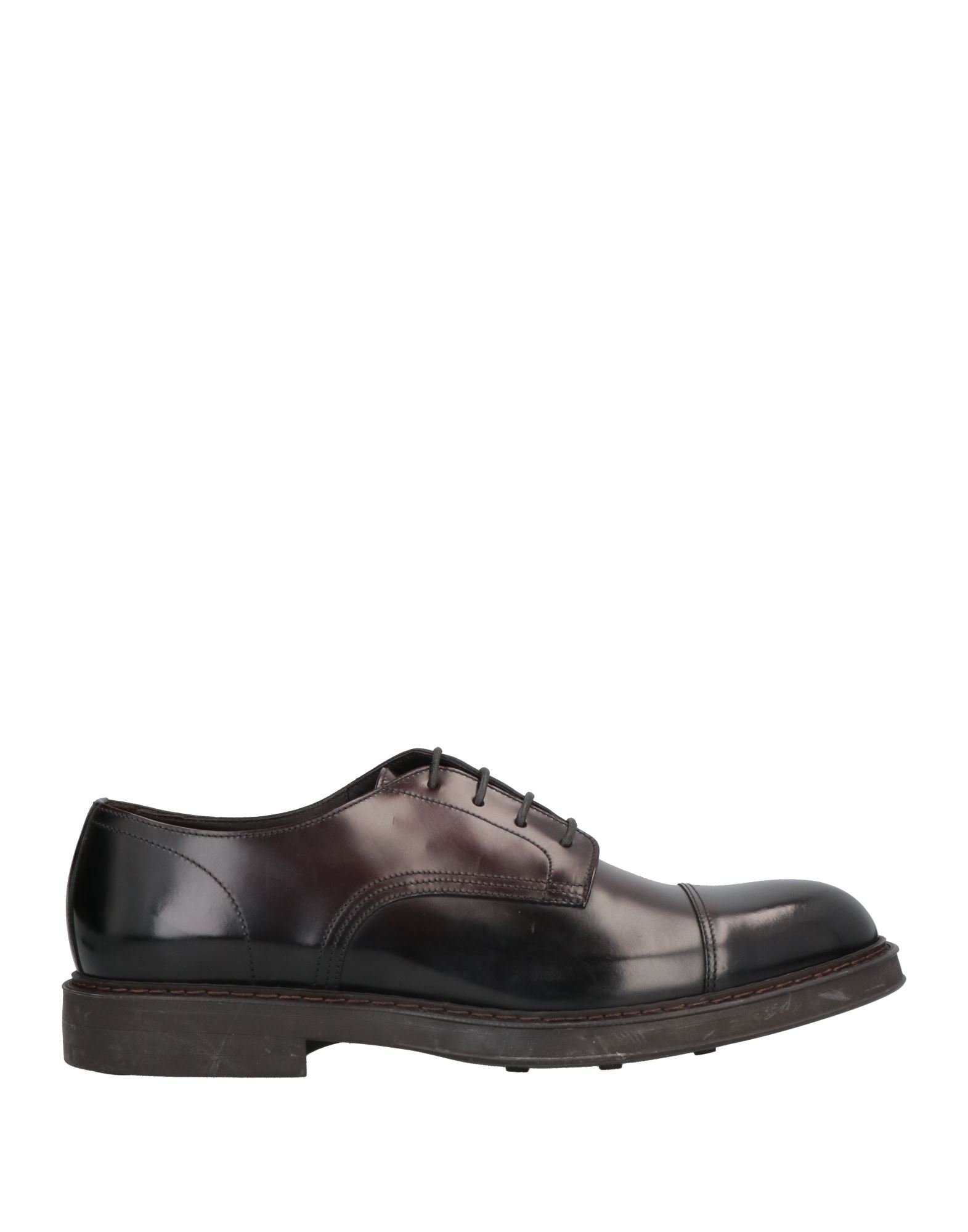 Doucal's Lace-up Shoes In Dark Brown