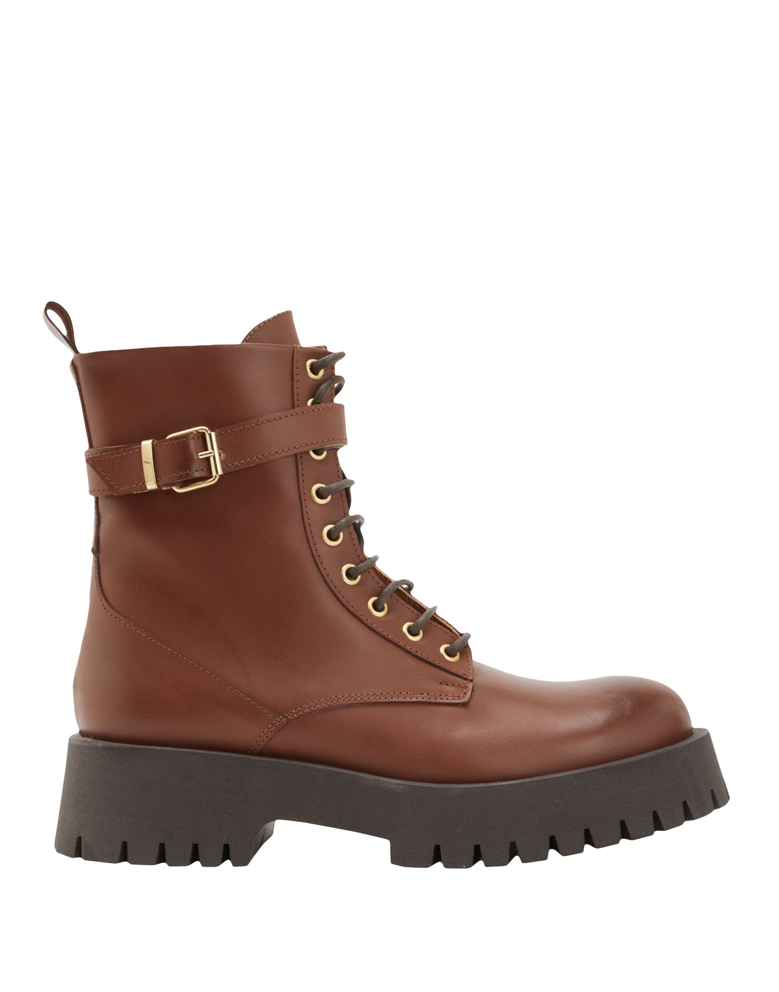 8 By Yoox Ankle Boots In Brown