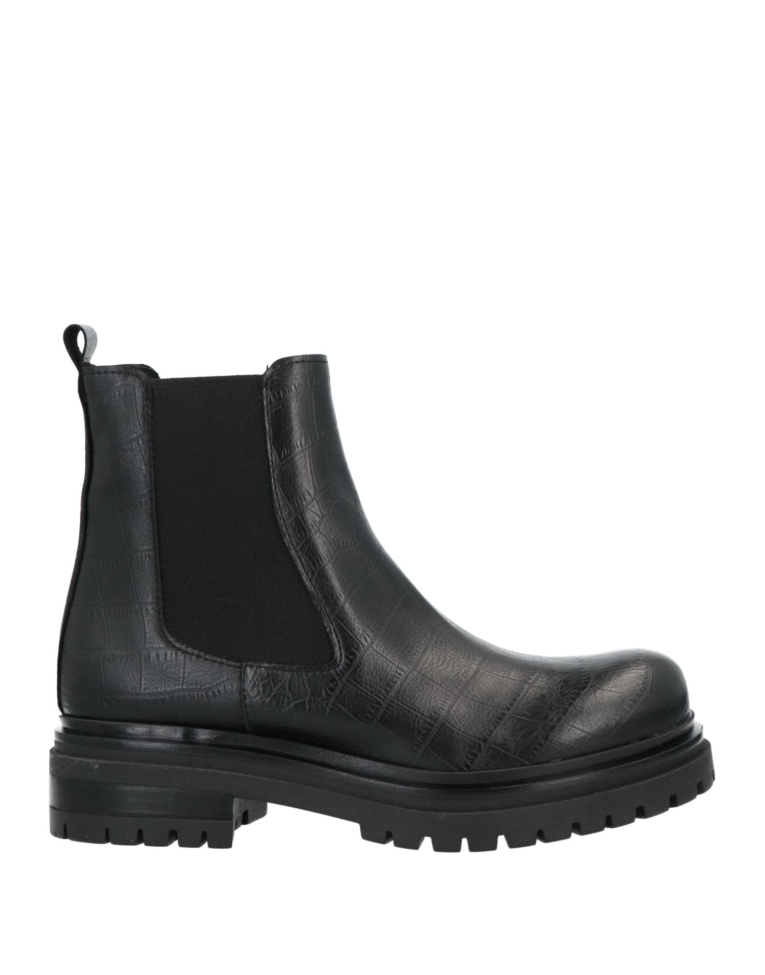 Shop Unlace Woman Ankle Boots Black Size 6 Textile Fibers