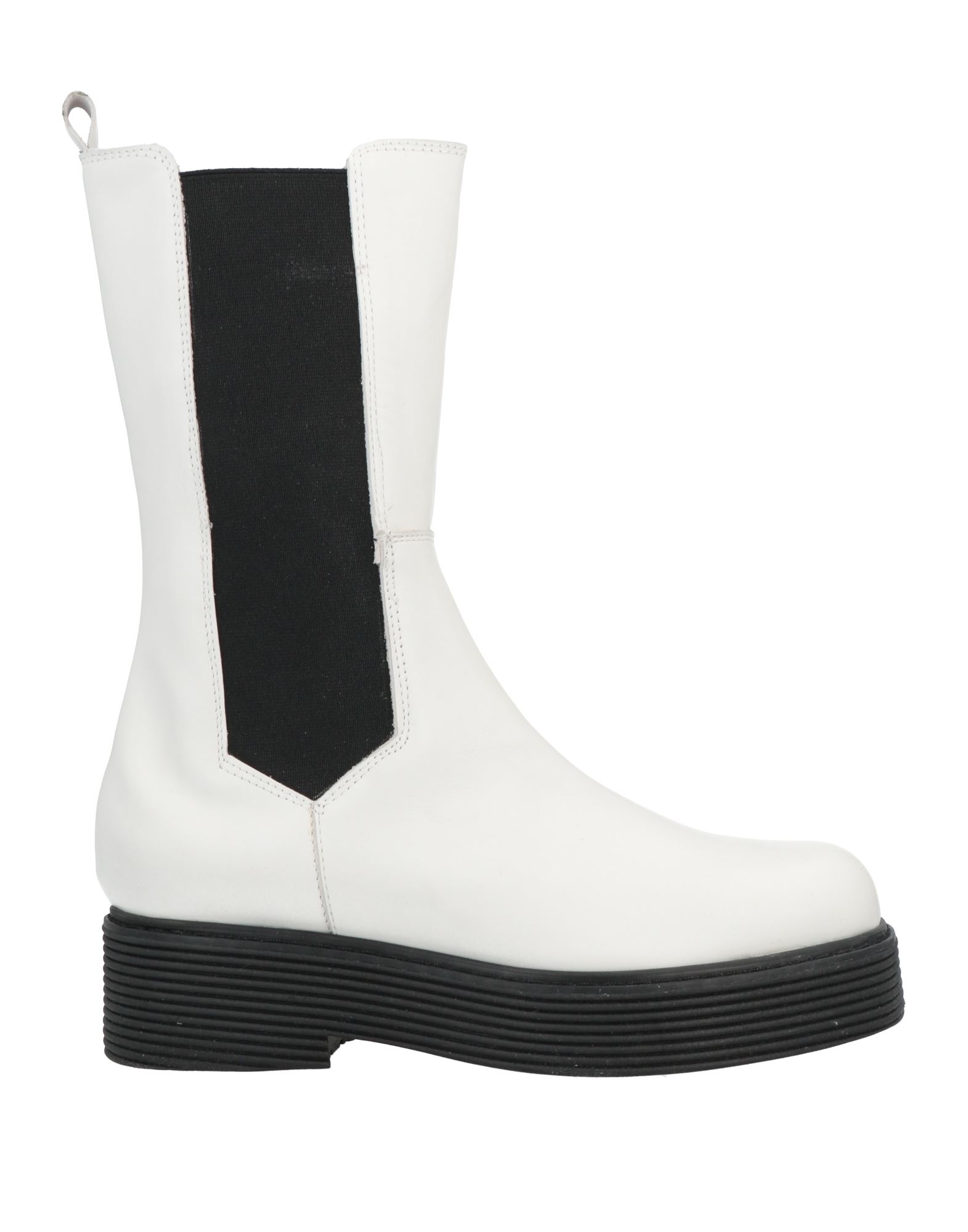 Shop Unlace Woman Ankle Boots White Size 6 Calfskin