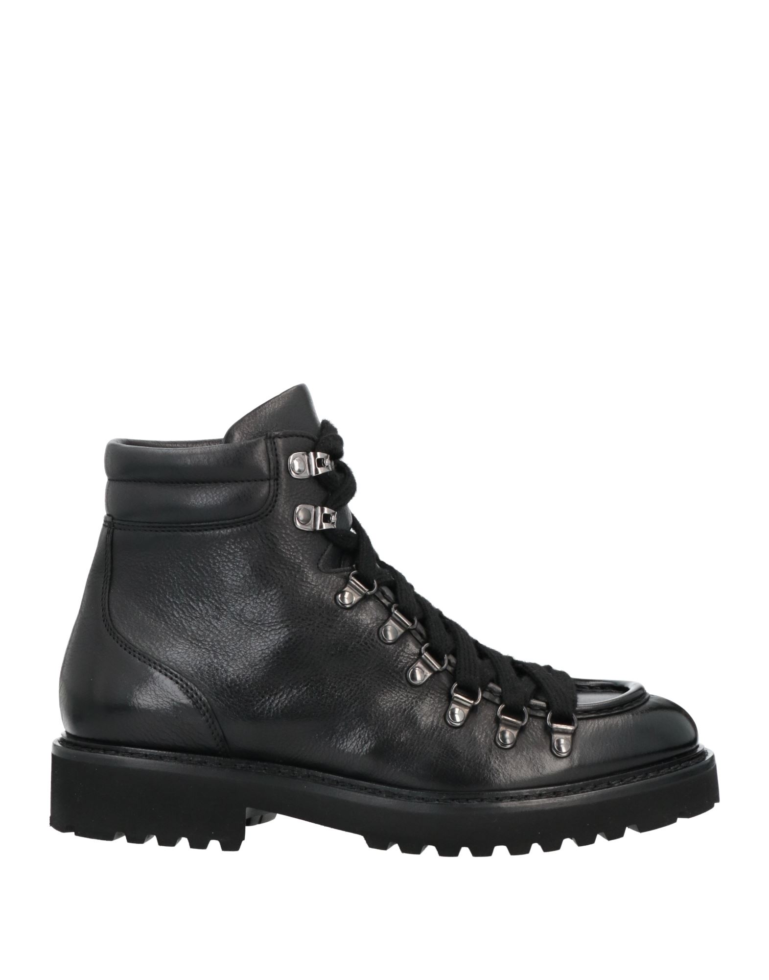Doucal's Leather Ankle Boots In Black