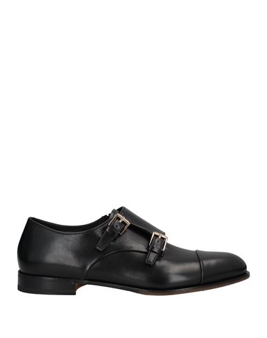 Shop Fabi Man Loafers Black Size 7.5 Calfskin