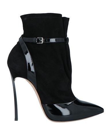 Casadei Woman Ankle Boots Black Size 5 Soft Leather