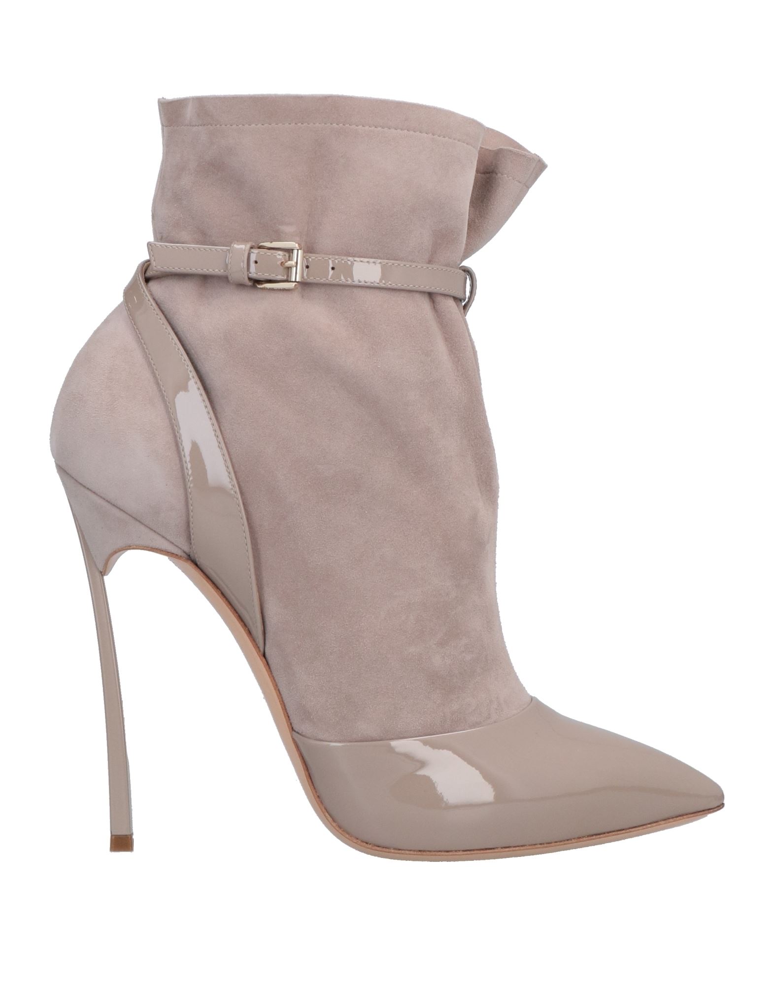 Casadei Ankle Boots In Grey