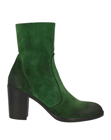 Shop Strategia Woman Ankle Boots Green Size 8 Leather