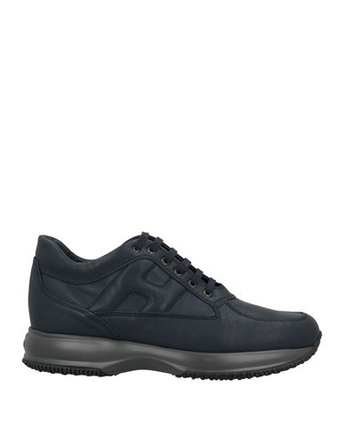Hogan Man Sneakers Midnight Blue Size 11 Soft Leather