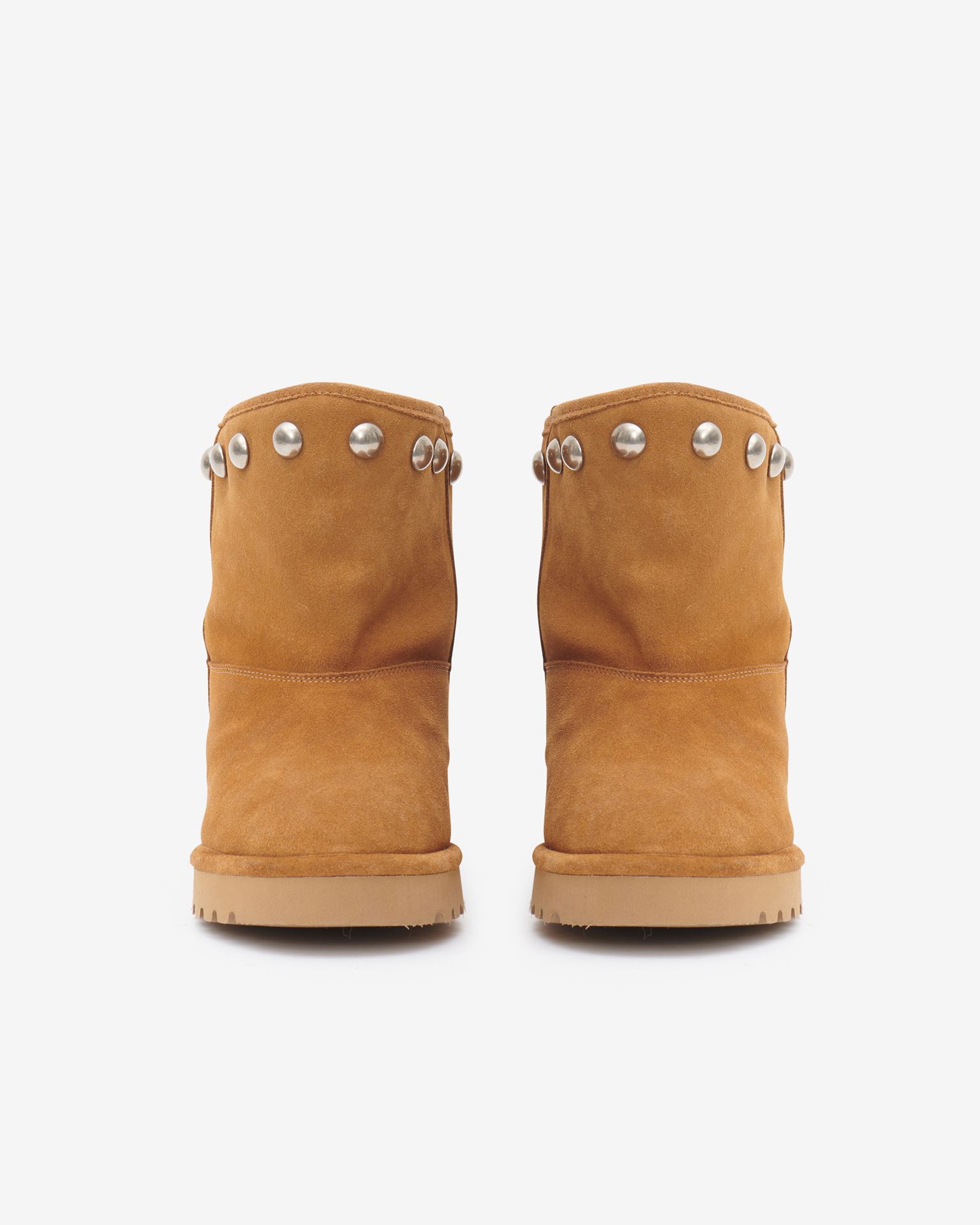 Isabel Marant Kypsy Studded Snow Boots In Brown
