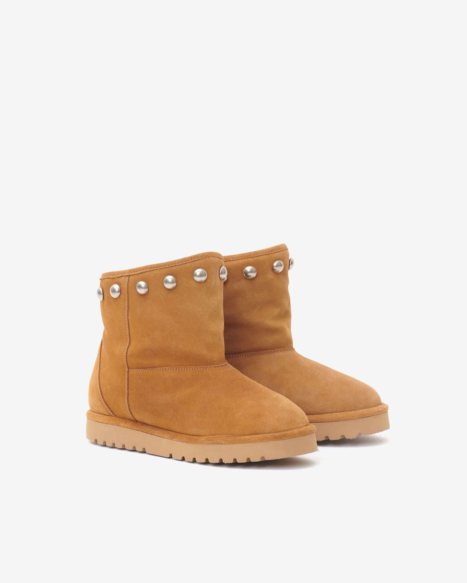 Isabel Marant, Kypsy Studded Snow Boots - Women - Brown