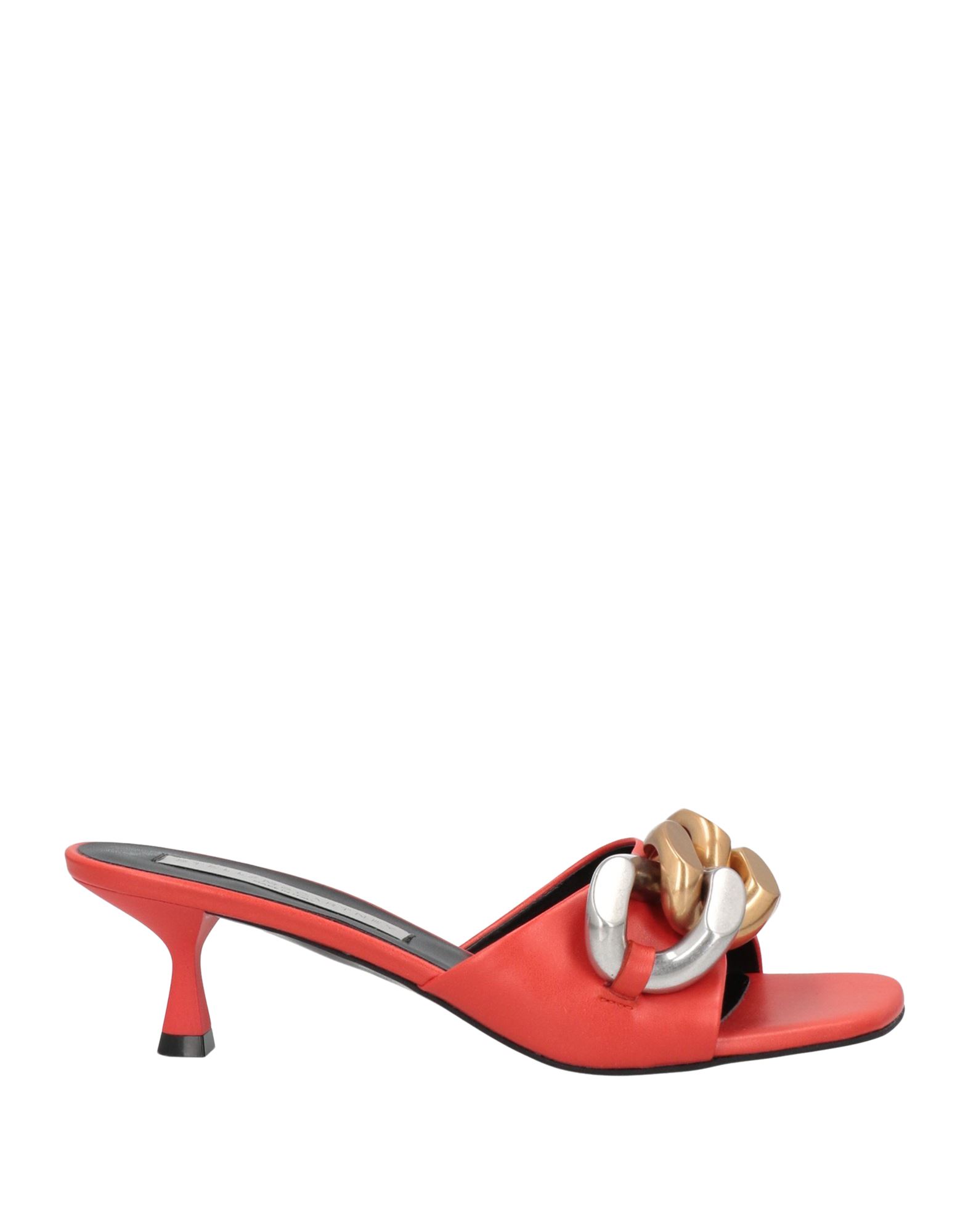Stella Mccartney Sandals In Tomato Red