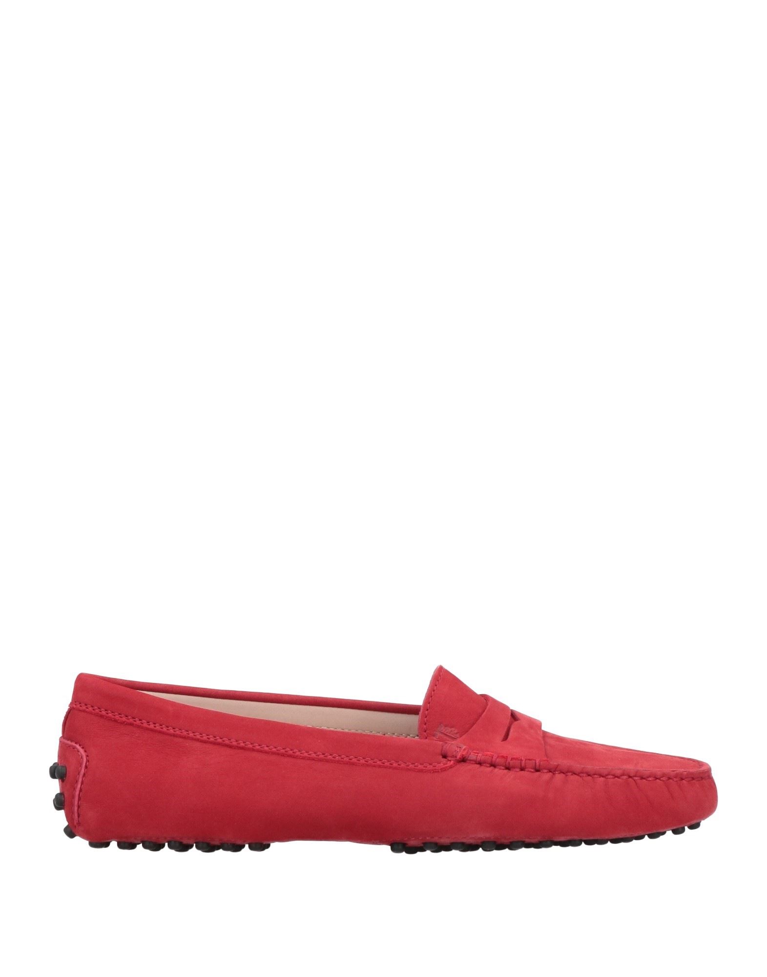 Tod's Loafers In Brick Red