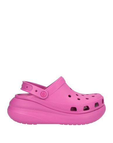 Crocs Classic Crush Clog Woman Mules & Clogs Magenta Size 9 Plastic