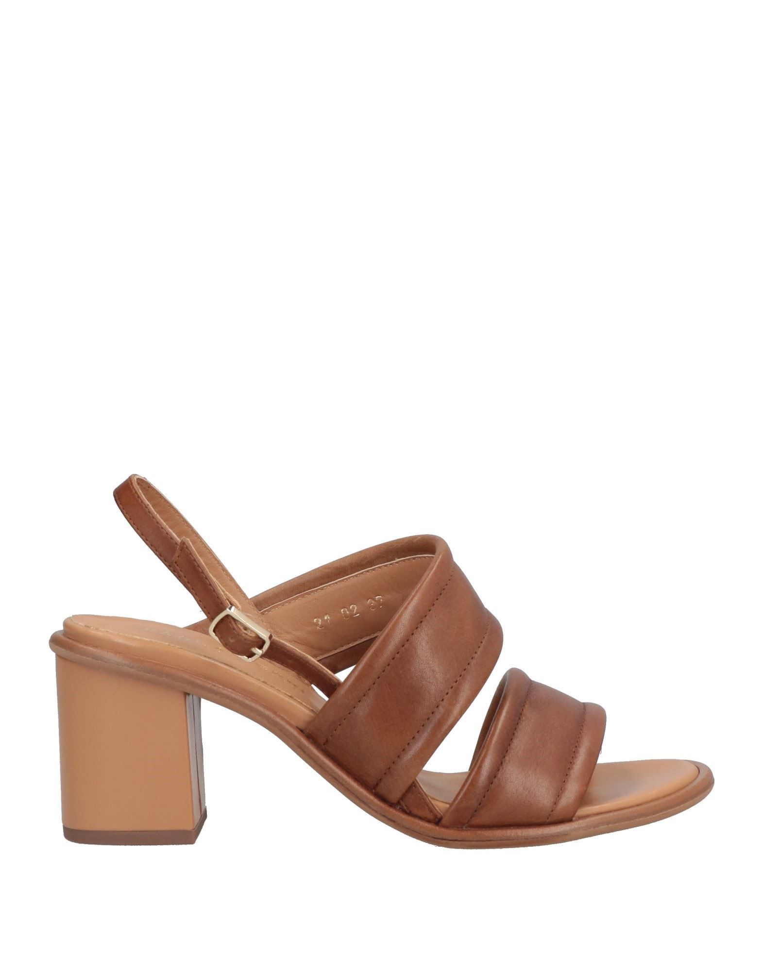 Paola Ferri Sandals In Brown