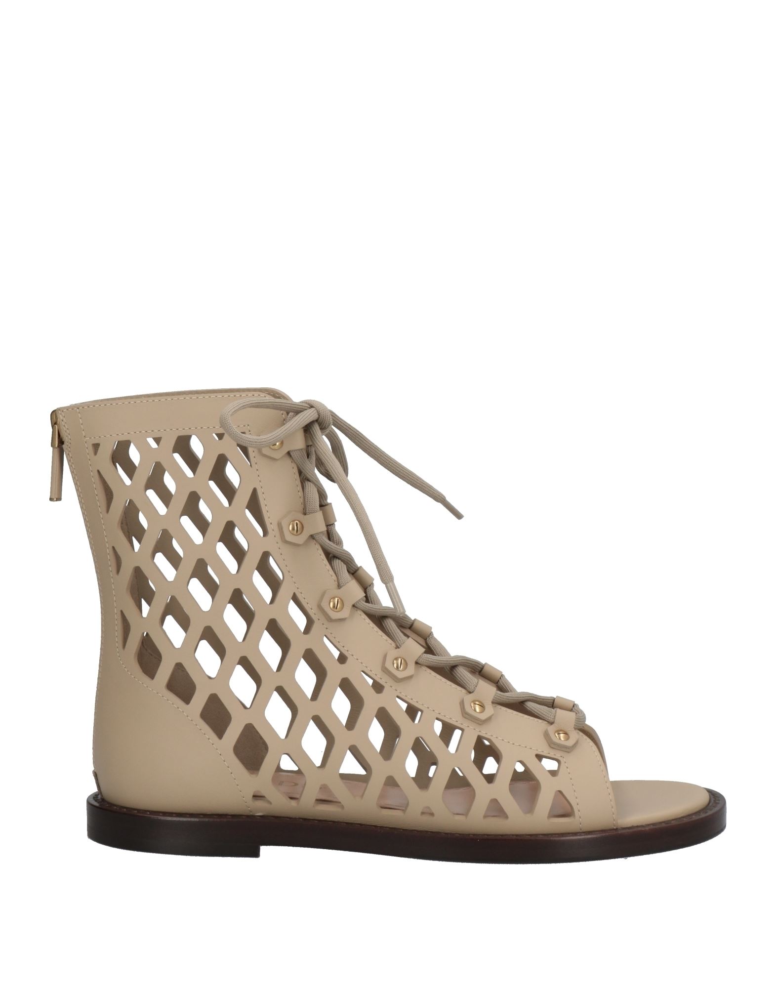 Dior Ankle Boots In Beige