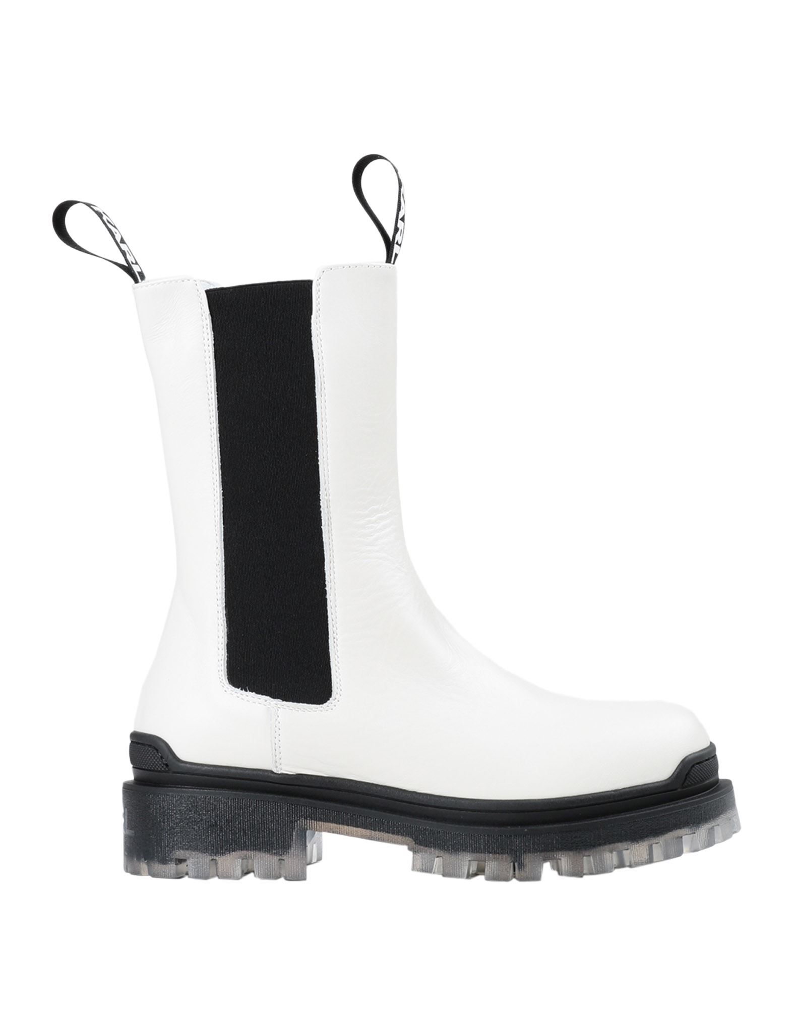 Karl Lagerfeld Ankle Boots In White