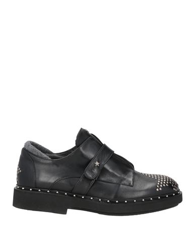 Lorena Antoniazzi Woman Loafers Black Size 5 Soft Leather