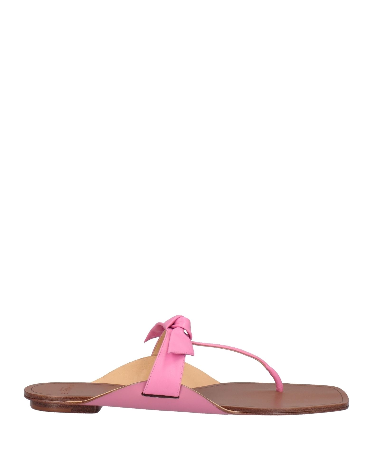 Alexandre Birman Toe Strap Sandals In Pink