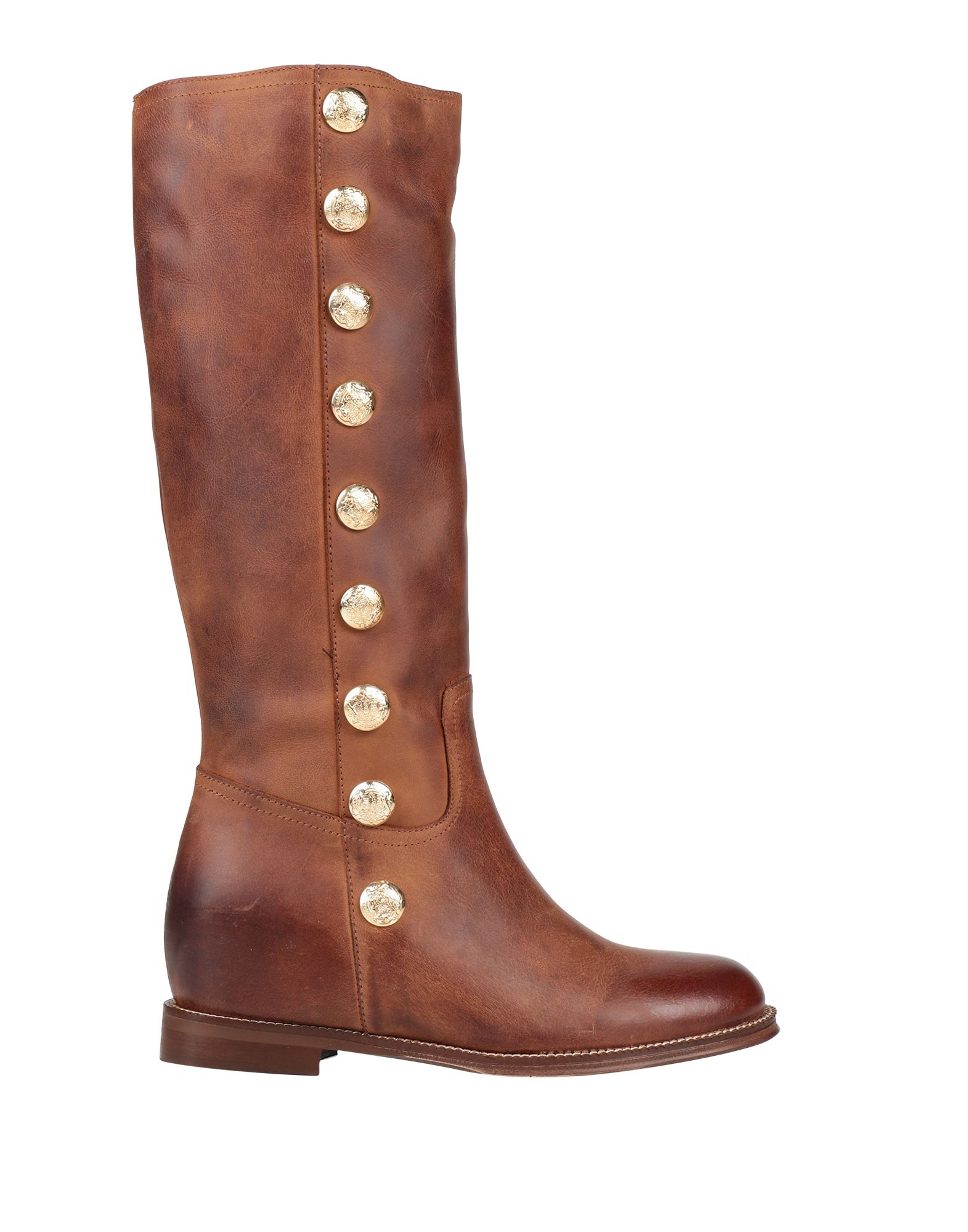 Albachiara Knee Boots In Brown