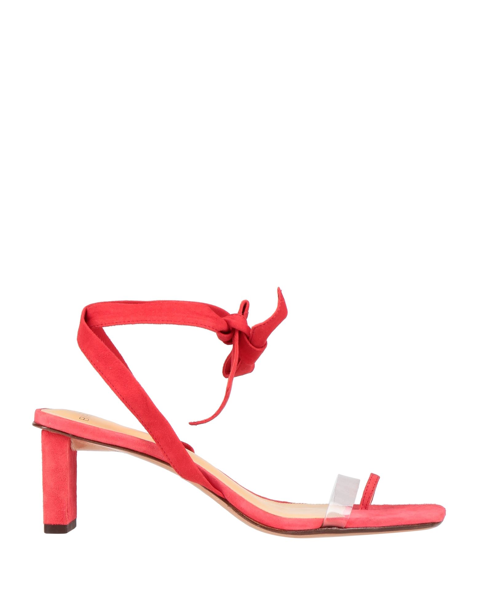 Alexandre Birman Toe Strap Sandals In Red
