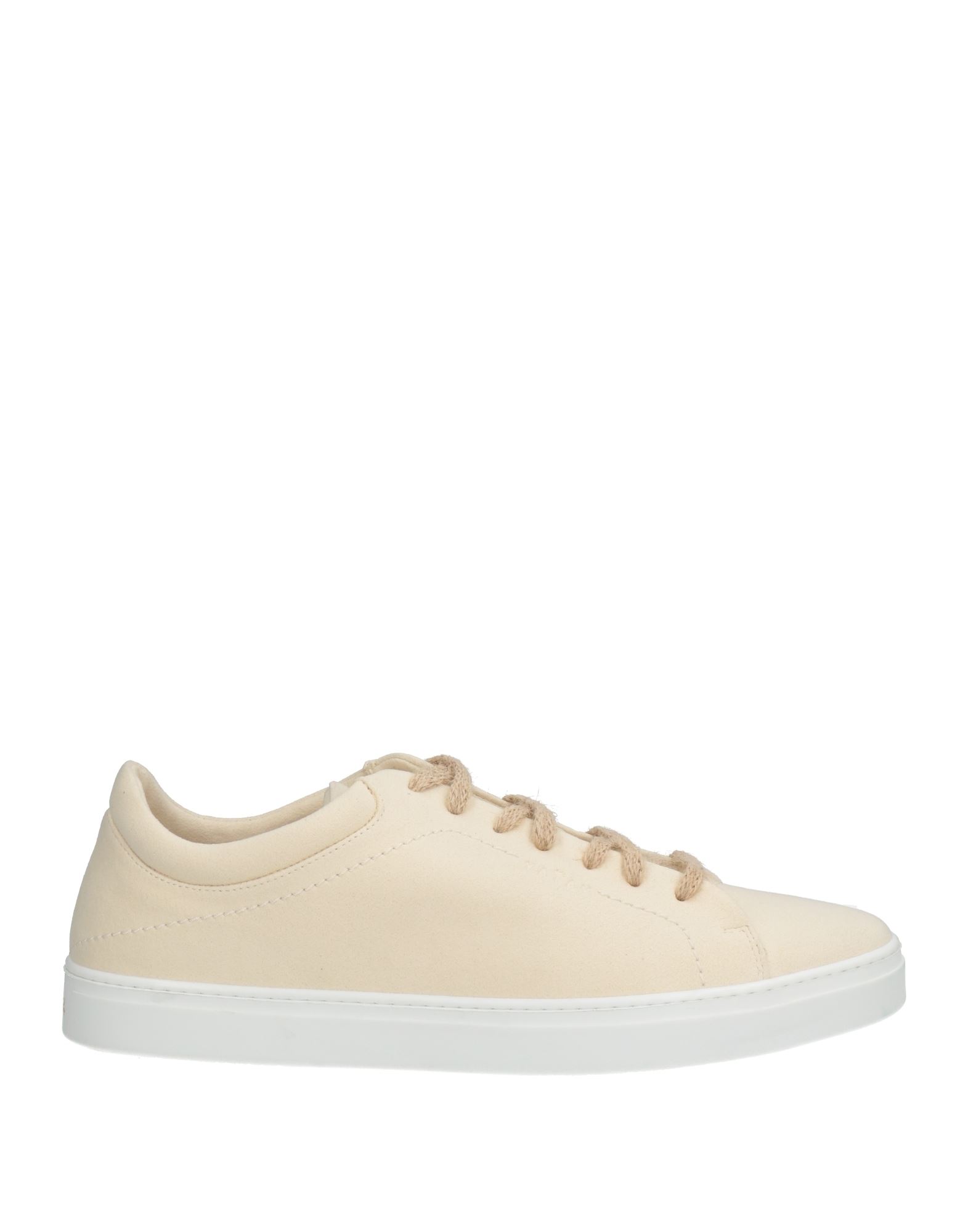 Shop Yatay Man Sneakers Ivory Size 8 Textile Fibers In White
