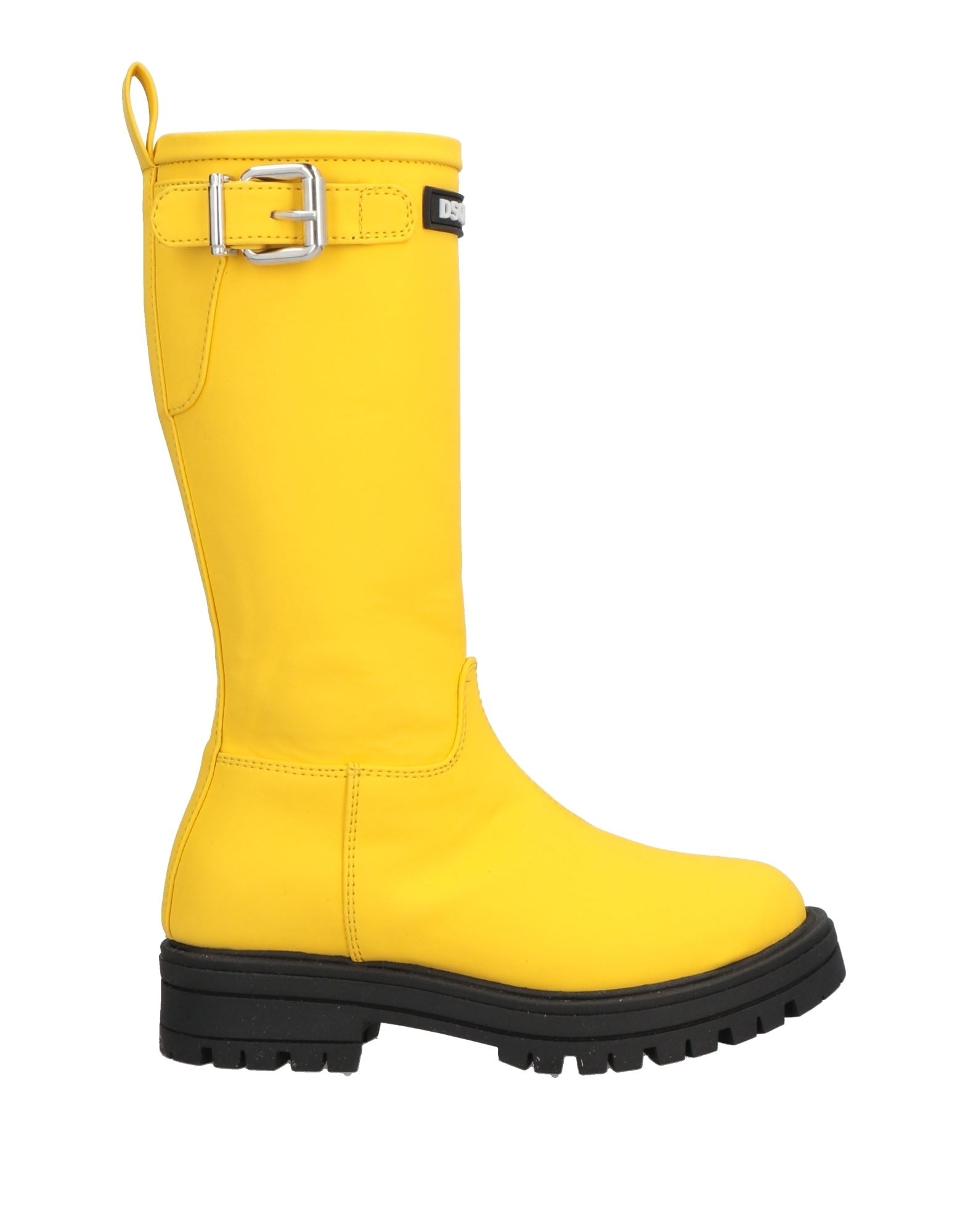 Dsquared2 Kids'  Knee Boots In Yellow