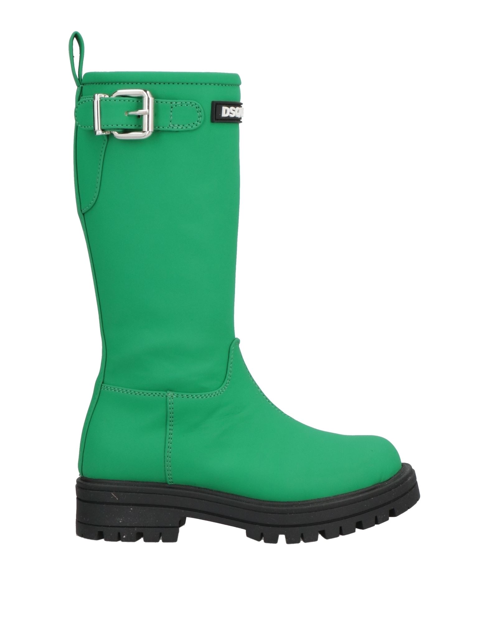 Dsquared2 Kids'  Knee Boots In Green