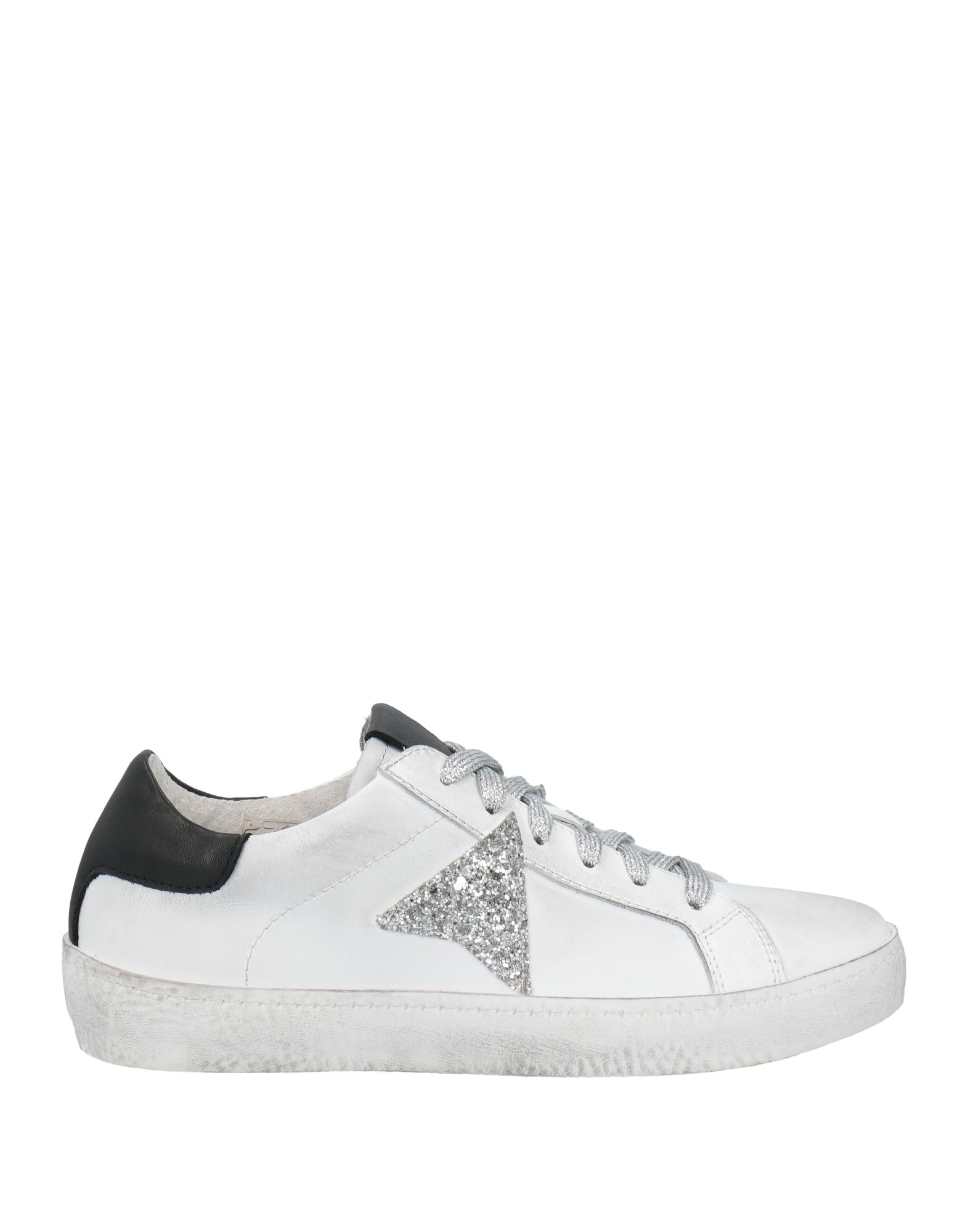 Shop Geneve Woman Sneakers White Size 6 Soft Leather