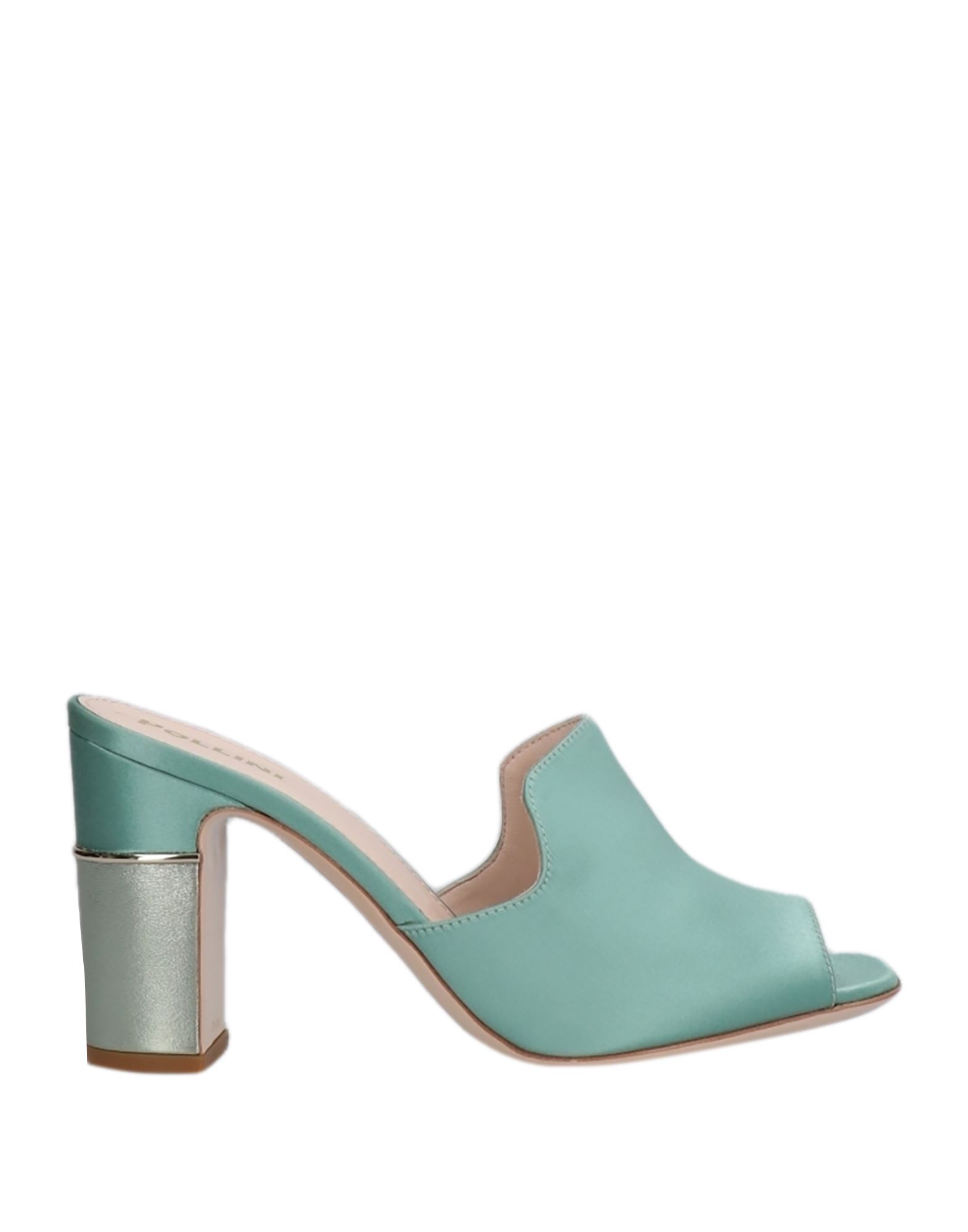 Pollini Sandals In Green