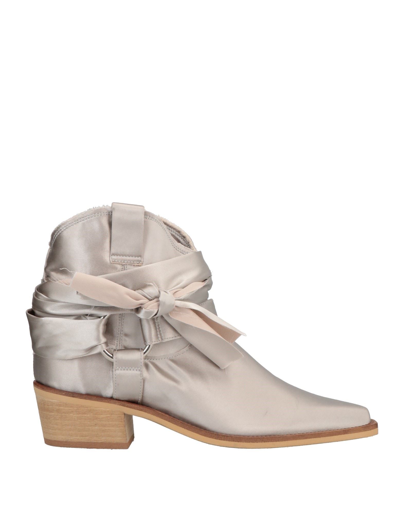Tosca Blu Ankle Boots In Light Grey