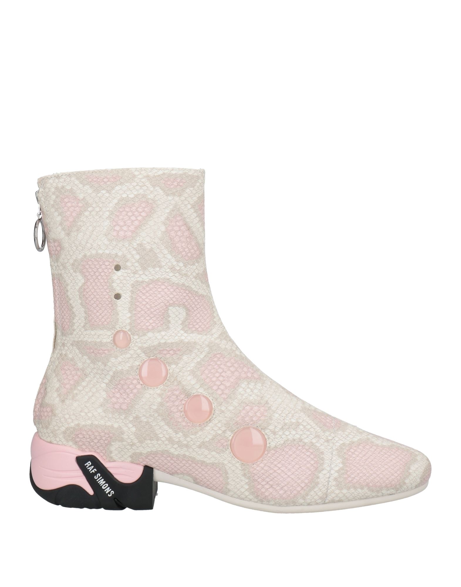 Raf Simons Ankle Boots In Pink