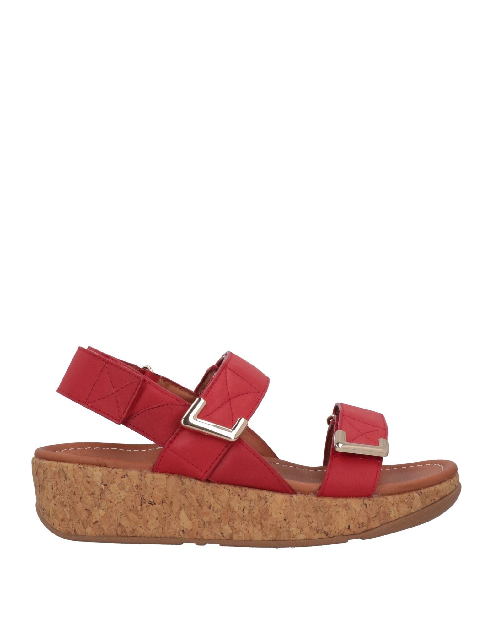 Fitflop Woman Mules & Clogs Red Size 8.5 Soft Leather