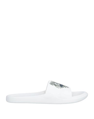 Kenzo Man Sandals White Size 4 Rubber