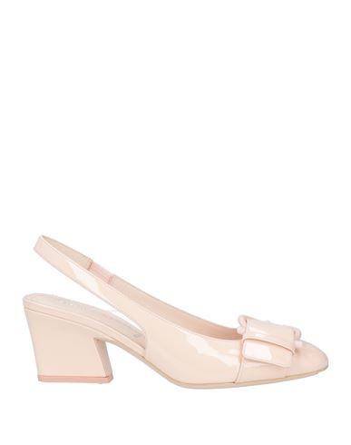 Ferragamo Woman Pumps Light Pink Size 6.5 Calfskin