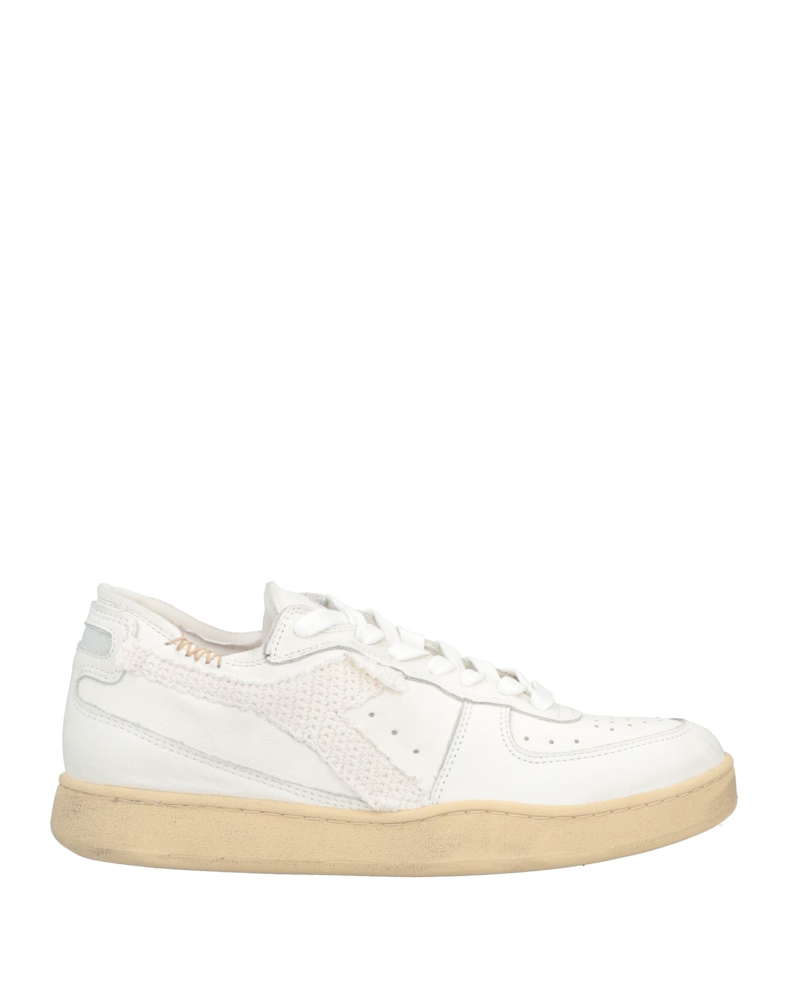 Shop Diadora Heritage Woman Sneakers White Size 5.5 Soft Leather