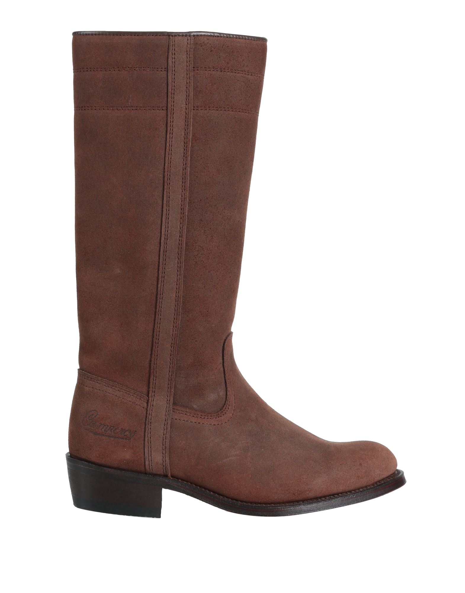 Camperos Knee Boots In Brown