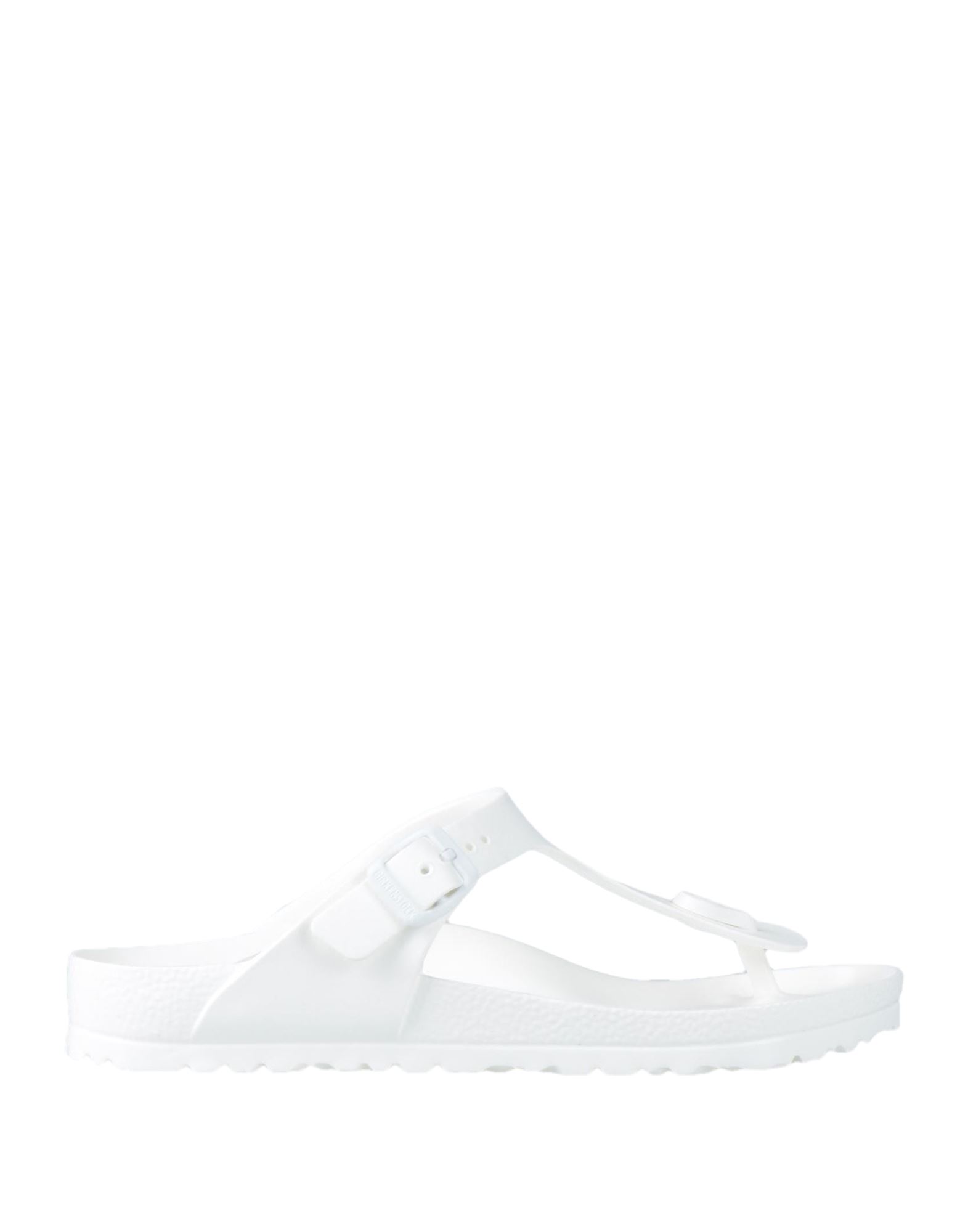 Birkenstock Toe Strap Sandals In White