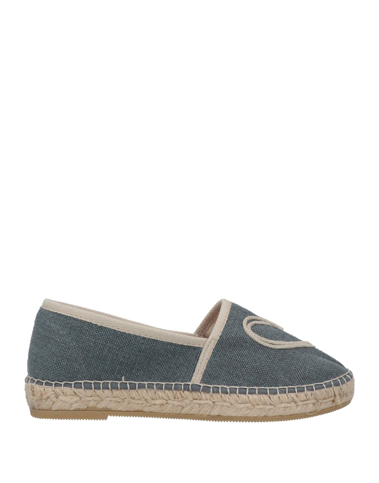 Macarena: grey/blue suede espadrille – Shoes at Last
